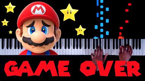 20 CLASSIC Mario “Game Over” Themes on Piano .